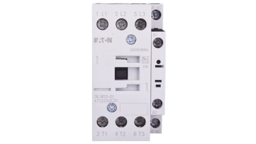 Stycznik mocy 32A 3P 24V AC 0Z 1R DILM32-01(24V50/60HZ) 277296