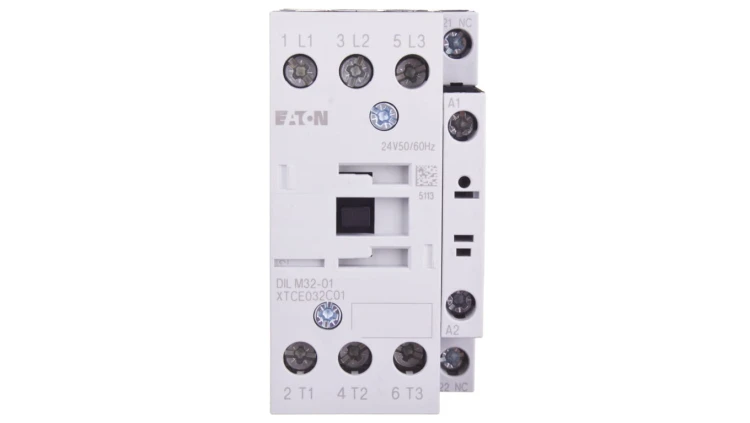 Stycznik mocy 32A 3P 24V AC 0Z 1R DILM32-01(24V50/60HZ) 277296