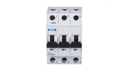 Wyłącznik nadprądowy 3P C 40A 15kA AC FAZ C40/3 278877