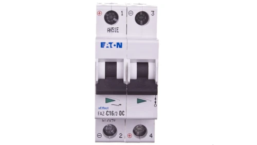 Wyłącznik nadprądowy 2P C 16A 15kA DC FAZ C16/2-DC 279140