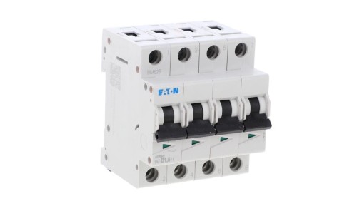 Wyłącznik nadprądowy 4P D 1,6A 15kA AC FAZ-D1,6/4 279071