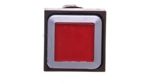 Napęd przycisku czerwony z podświetleniem z samopowrotem Q18LT-RT 089776