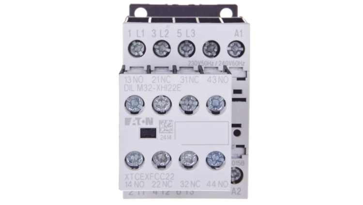 Stycznik mocy 15A 3P 230V AC 2Z 2R DILM15-22(230V50HZ,240V60HZ) 106363