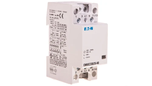 Stycznik modułowy 25A 4Z 0R 230V AC/DC CMUC230/25-40 137309