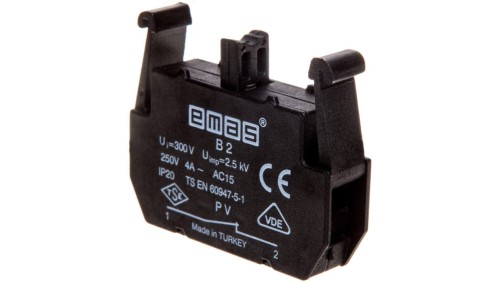 Element łączeniowy 1NC do kaset sterowniczych PV, T0-PVB2