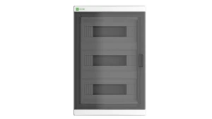 Rozdzielnica podtynkowa elektryczna ELEGANT 3x12 PE+N IP40 drzwi dymne 2455-01