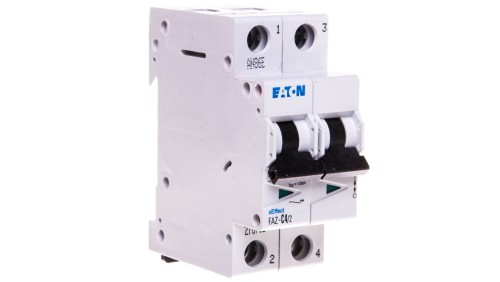 Wyłącznik nadprądowy 2P C 4A 15kA AC FAZ C4/2 278752