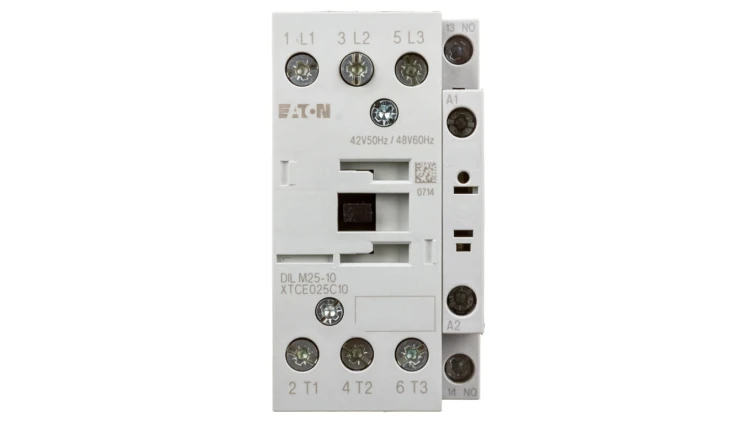 Stycznik mocy 25A 3P 42V AC 1Z 0R DILM25-10(42V50HZ,48V60HZ) 277128
