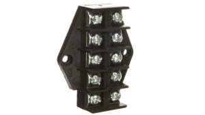 Płytka odgałęźna ZPT5 /4.0mm2/ 5-torów czarna ZPT5-4.0 83004007