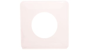 SENTIA Osłona ściany pojedyncza srebrna tworzywo pozioma 2100-06