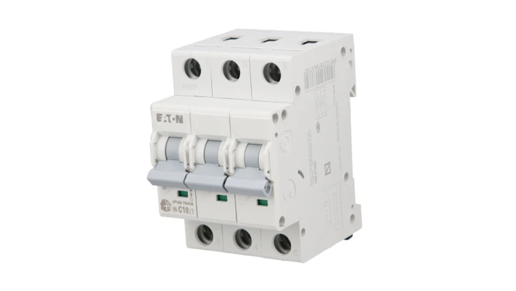 Wyłącznik nadprądowy 3P C 10A 6kA AC xPole Home HN-C10/3 194889
