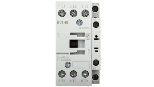 Stycznik mocy 38A 3P 24V AC 1Z 0R DILM38-10(24V50/60HZ) 112432