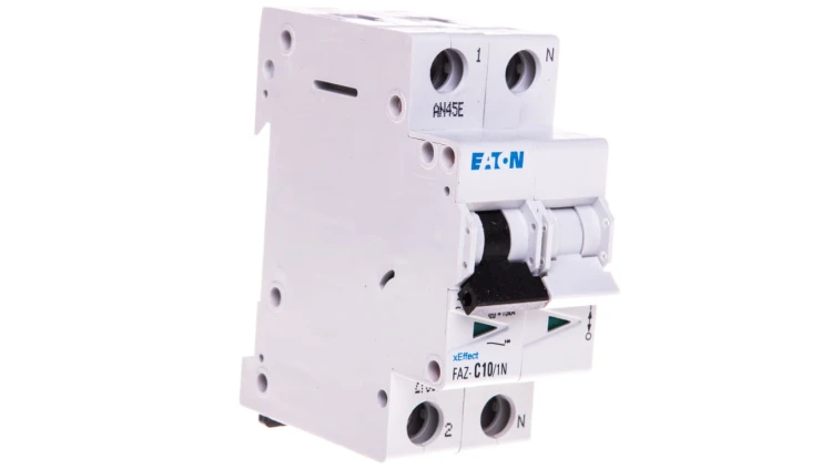 Wyłącznik nadprądowy 1+N C 10A 15kA AC FAZ C10/1N 278670