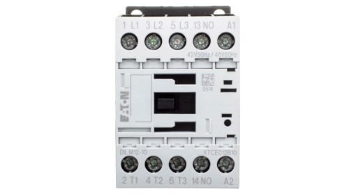 Stycznik mocy 12A 3P 42V AC 1Z 0R DILM12-10(42V50HZ,48V60HZ) 276826