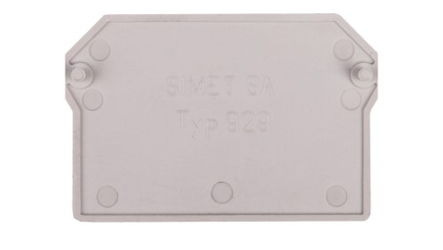 Przekładka dla złączek serii NOWA ZSG 1-6.0N, ZSG 1-10.0N T929 szara 17929302 /25szt./