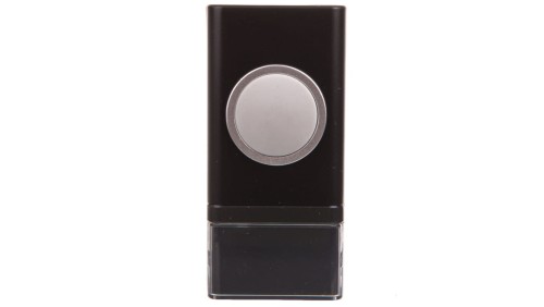 Gong do dzwonków z serii OPERA IP44 czarny OR-DB-YK-117PD