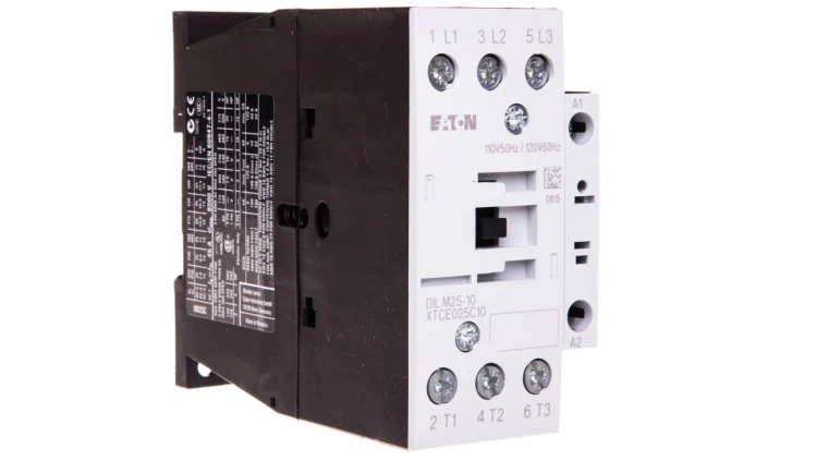 Stycznik mocy 25A 3P 110V AC 1Z 0R DILM25-10(110V50HZ,120V60HZ) 277129