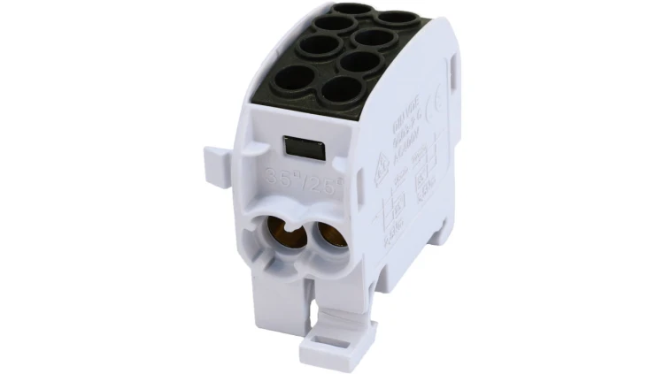 SCB 35-Cu Blok rozdzielczy - odgałęźny Cu 80210 SIMBLOCK czarny 81504007