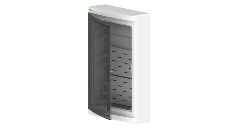 Rozdzielnica multimedialna natynkowa Elegant 3X12 IP40 drzwi dymne 2445-21