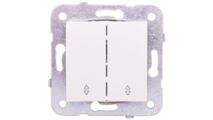 Karre Łącznik Schodowy Podwójny, Kolor Biały / 90963617