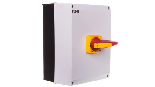 Rozłącznik izolacyjny 3P 160A z blokadą na kłódkę w obudowie IP65 DMM-160/3/I5/P-R 172794