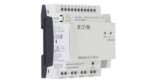 Przekaźnik programowalny easyE4 12-24VDC 24VAC 8DI(4AI) 4DO-R EASY-E4-UC-12RCX1 197212