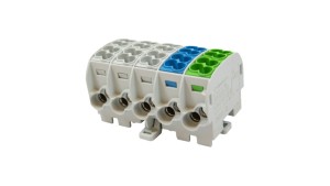 Blok rozdzielczy - odgałęźny Al/Cu SCB 25-5X (80150) SIMBLOCK sza/nie/zie 81500020