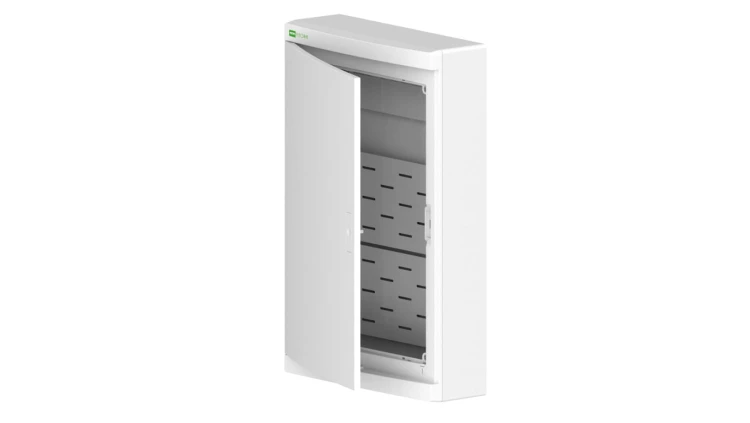 Rozdzielnica modułowa multimedialna natynkowa ELEGANT 3x12 drzwi białe 2445-20
