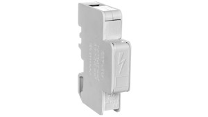 Blok rozdzielczy modułowy 1-biegunowy 60A we: 1x6-35mm² wy: 6x2,5-6mm2 szary LBR60A 84326002