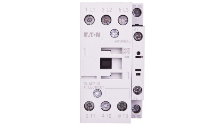 Stycznik mocy 17A 3P 24V AC 0Z 1R DILM17-01(24V50/60HZ) 277040