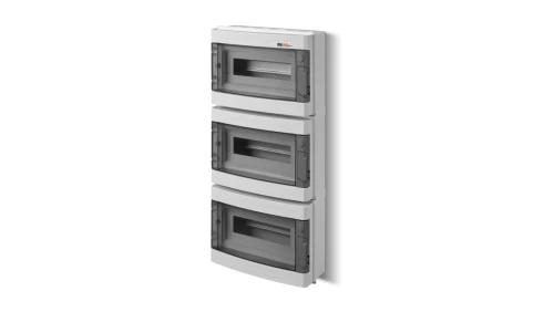 Rozdzielnica modułowa 3x12 EP-LUX PLUS RN 3/36 drzwi transparentne (N+PE) IP40 1908-01