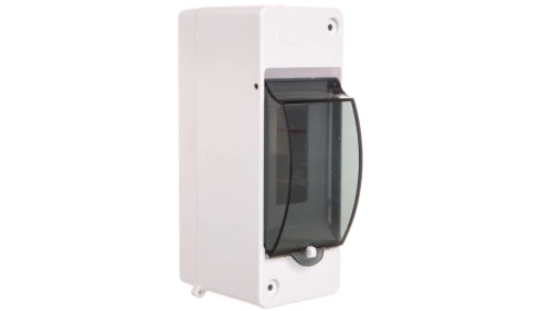 Rozdzielnica modułowa 1x2 natynkowa IP30 MINI S-2 z pokrywą dymną 2302-01