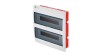 Rozdzielnica modułowa Elegant 2x18 podtynkowa IP40 N+PE 2417-01