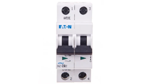 Wyłącznik nadprądowy 2P C 50A 15kA AC FAZ C50/2 278765