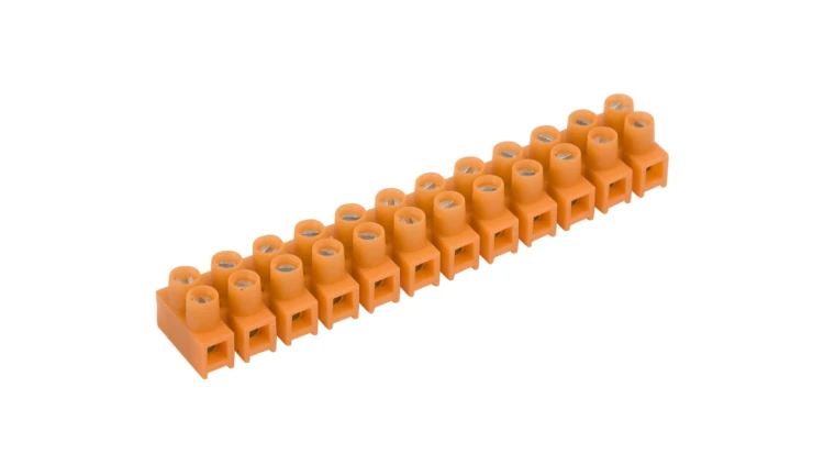 Listwa zaciskowa gwintowa 12-torowa 2.5mm2 pomarańczowa LTF 12-2.5 21210108