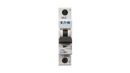 Wyłącznik nadprądowy 1P B 4A 15kA AC FAZ B4/1 278527