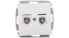 Sentia Gniazdo 2xTV typ F-F 1487-10
