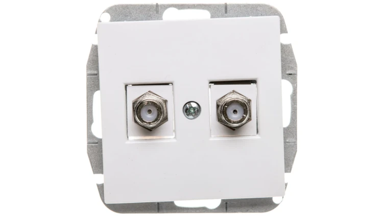 Sentia Gniazdo 2xTV typ F-F 1487-10