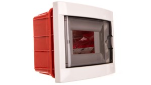 Rozdzielnica podtynkowa 1-Rzędowa 6-Modułowa IP40 Drzwi Transparentne 90912006