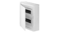 Rozdzielnica modułowa natynkowa elektryczna ELEGANT 2x12 drzwi białe 2425-00