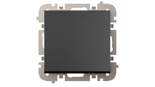 Vestra Łącznik 1-biegunowy bez ramki podtynkowy IP20 czarny 3810-19