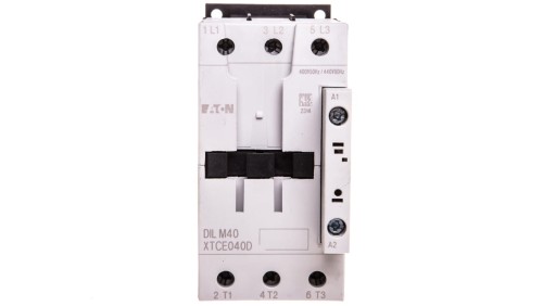 Stycznik mocy 40A 3P 400VAC 0Z 0R DILM40(400V50HZ,440V60HZ) 277768