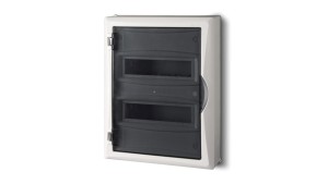 Rozdzielnica modułowa 2x12 n/t ECONOMIC BOX RN 2/24 drzwi transparentne (N+PE) IP40 2505-01