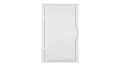 Rozdzielnica modułowa 3x12 n/t ECONOMIC BOX RN 3/36 drzwi białe (N+PE) IP40 2506-00