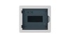 Rozdzielnica modułowa 1x8 p/t ECONOMIC BOX RP 1/8 drzwi transparentne (N+PE) IP40 2512-01