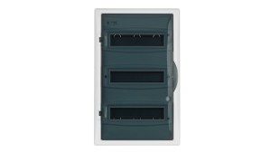 Rozdzielnica modułowa 3x12 p/t ECONOMIC BOX RP 3/36 drzwi transparentne (N+PE) lP40 2516-01