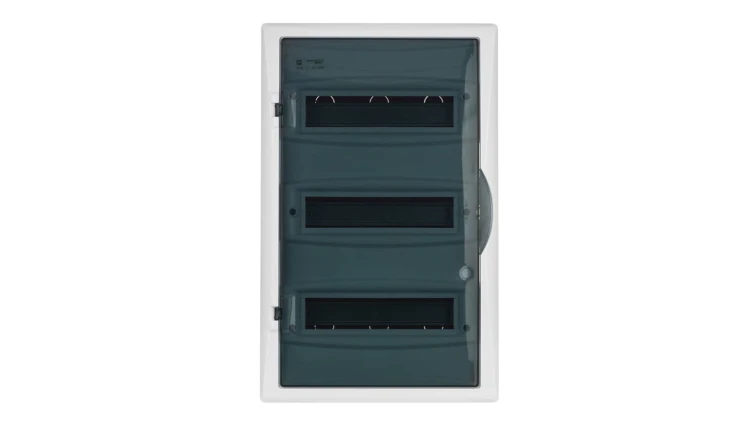 Rozdzielnica modułowa 3x12 p/t ECONOMIC BOX RP 3/36 drzwi transparentne (N+PE) lP40 2516-01