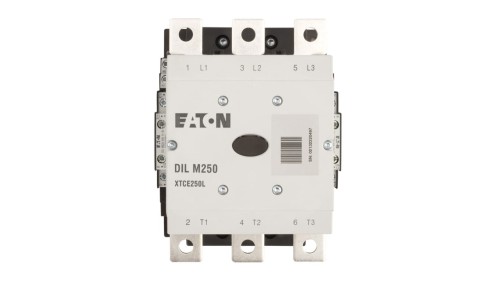 Stycznik mocy 250A 3P 110-250V 110-250V AC/DC 2Z 2R DILM250/22(RA250) 208201