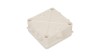 Puszka hermetyczna n/t PK-4 135x135x65mm pusta IP55 biała 0233-00