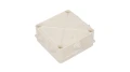 Puszka hermetyczna n/t PK-4 135x135x65mm pusta IP55 biała 0233-00